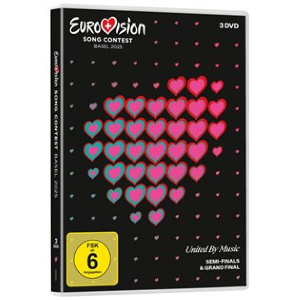 Eurovision Song Contest Basel 2025 - 3 DVD - Various Artists