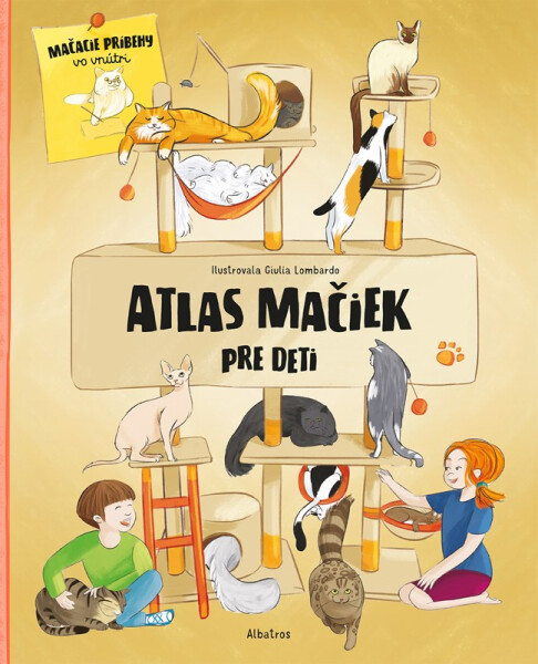 Atlas mačiek pre deti - Jana Sedláčková