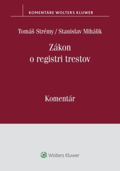 Zákon registri trestov