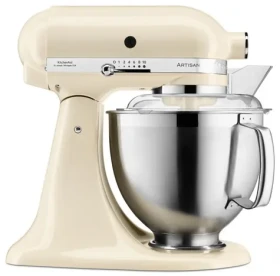 KitchenAid 5KSM185PSEAC krémová / Kuchyňský robot Artisan / 300W / 4,8L / 10 rychlostí (5KSM185PSEAC)