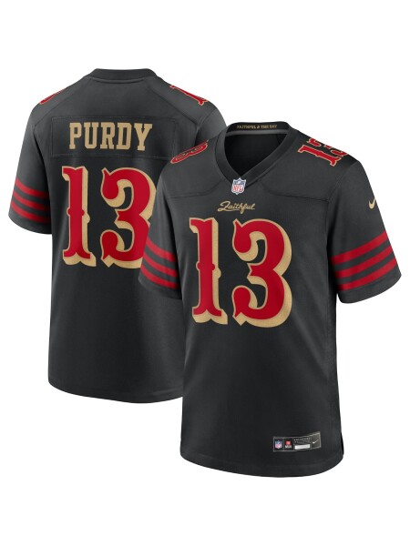 Nike Pánský dres San Francisco 49ers NFL Brock Purdy #13 Rivalries Game Velikost: L