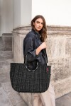 Nákupní taška Reisenthel Loopshopper L Bouclé black