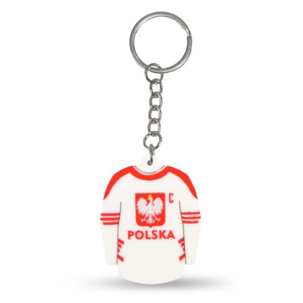 Hokejový dres - klíčenka Polsko (Home) SREBBREKH-PL NEPLATÍ