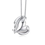 Náhrdelník Swarovski Elements Amorita Champagne, Champagne 45 cm + 5 cm (prodloužení)