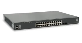 LevelOne GTL-2891 / Switch / 24x GbE / 2x SFP+ 10G / Managed L3 / 19" (GTL-2891)