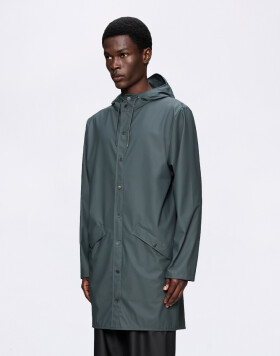 Rains Long Jacket 153 Dark Grey L