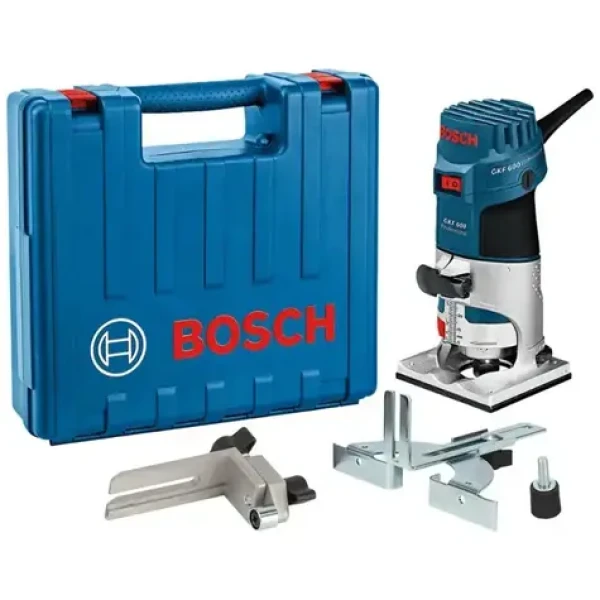BOSCH GKF 600 Professional / Ohraňovací frézka / 600W / 33.000 ot-min / kleština 6 mm (060160A100)