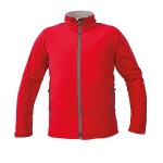 Bunda NAMSEN MAN softshellová DOPRODEJ!!! pánská, 100 % polyester červená červená - L
