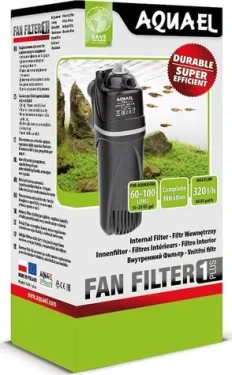Vnitřní akvarijní filtr FAN 1 PLUS / Pro akvária 60–100 l / výkon 320 l/h / příkon 4,7 W / 5,5×6,6×19,7 cm