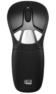 Adesso iMouse P30GO Plus černá / bezdrátová myš / laserová / gyroskop / 2400DPI / 6 tlačítek / 2.4GHz (iMouse P30)