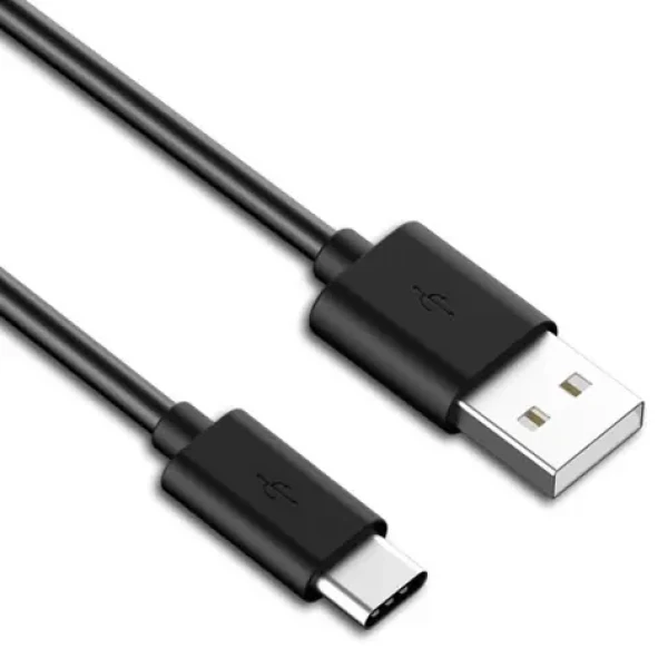 PremiumCord propojovací USB 2.0 kabel s konektory USB-C - USB-A černý 50cm (8592220017392)