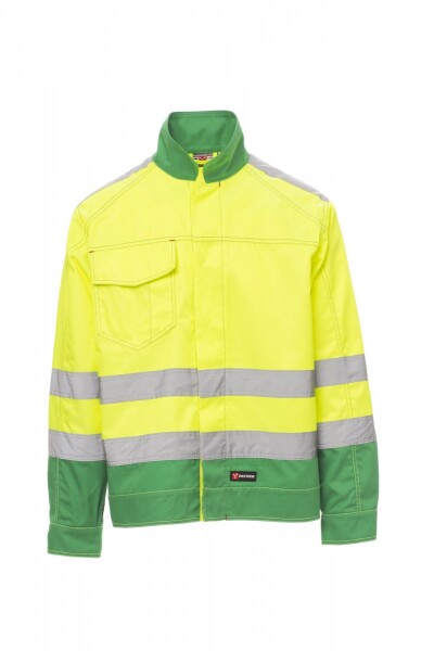 Bunda Payper SAFE HI-VI Barva: Žlutá Fluo/ Zelená, Velikost: 2XL (001231033601020XXL)