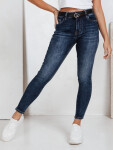 Dámské skinny džíny námořnická modř FashionStreet UY2789 s31