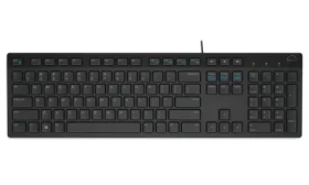 DELL KB-216 UA černá / Multimediální klávesnice / USB-A / UA layout (580-AHHE)