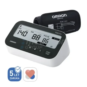 OMRON M4 Connect AFib černá / Digitální tonometr (4015672114333)