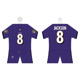 Mini dres do auta Baltimore Ravens NFL Lamar Jackson Mini Auto Jersey Kit