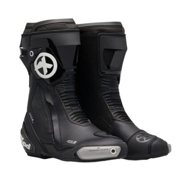 Moto boty Xpd Xp9-R černé + Dárek - 45