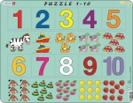 Puzzle MAXI - Počítání pro nejmenší s čísly/10 dílků, 2. vydání