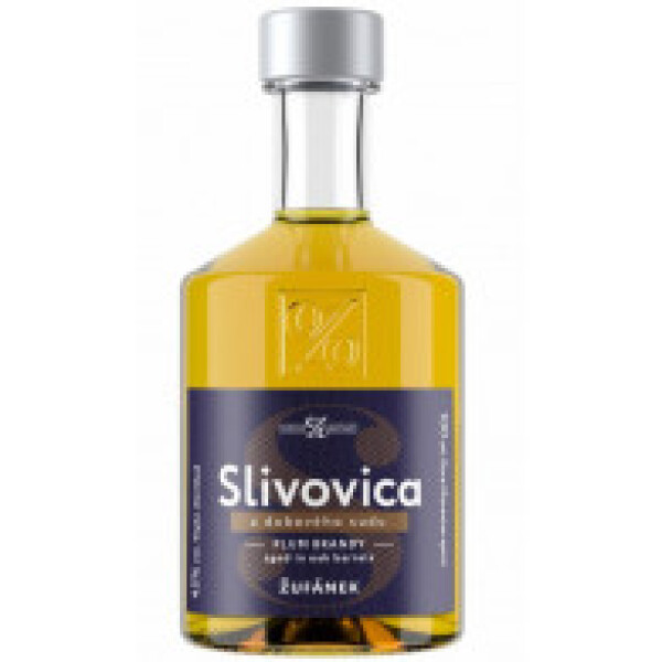 Žufánek Slivovica ze sudu 45% 0,1 l (holá lahev)