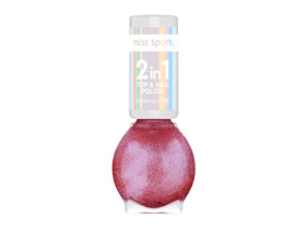 Miss Sporty Lak na nehty Glow Glitter 90