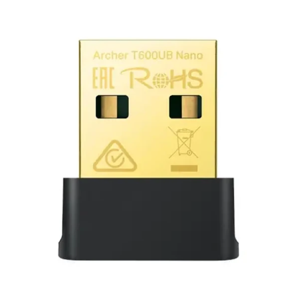 TP-Link Archer T6000 USB Nano černá / USB WiFi BT adaptér / 433+200 Mbps / Bluetooth 4.2 (Archer T600UB Nano)
