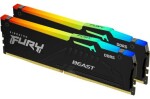 Kingston Fury Beast RGB 16GB (2x 8GB) DDR5 5600MHz EXPO / CL36 / DIMM / Non-ECC / EXPO / XMP / RGB / 1.25V (KF556C36BBEAK2-16)