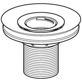 GEBERIT - Příslušenství Sifonový adaptér pro bezvodé pisoáry, průměr 103 mm 116.060.00.1