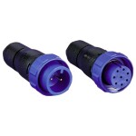Bulgin PX0410/12P/6065 kulatý konektor DIN, 1 ks