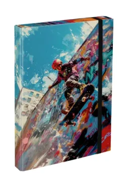 BAAGL Desky na školní sešity A4 Skatepark / 23x32x3 cm (A-34809)