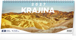 Stolní kalendář 2027 Notique Krajina, 33×14,5 cm