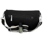 Trendy dámská textilní ledvinka Ayana, černá