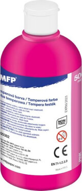 Temperové barvy 500ml růžová