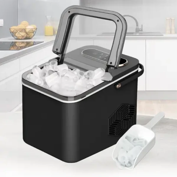 Maestro MR-820 černá / Výrobník ledu / 10-12 kg/24h / Dotykové ovládání / 1,4 l (MR-820)