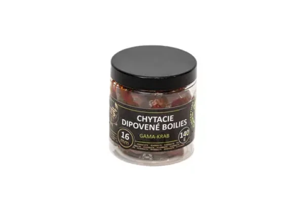 Riverbaits HNV Gama Crab / Boilies v dipu / 140 g / 24 mm
