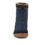 Dětské zimní barefoot sněhule UP TEX SNOW WOOL Dark Blue G3160249-1 - 36