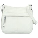 Stylová dámská koženková crossbody kabelka Folomija new, bílá