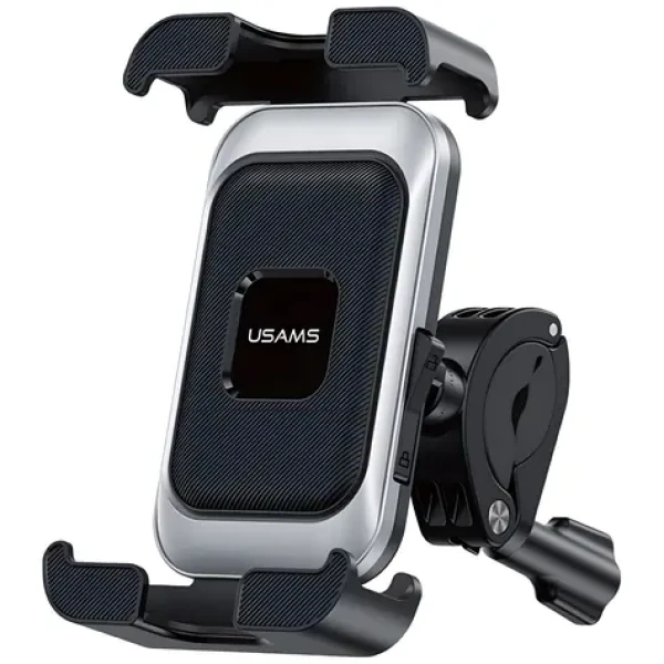 USAMS ZJ082 černá / Držák na kolo / 360° otočný / Pro telefony 4,7-7,2" (ZJ082ZJ01)