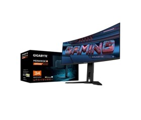 GIGABYTE LCD - 34" Gaming monitor MO34WQC2, OLED, 3440 x 1440 WQHD, 240Hz, 1.5M:1, 250cd/m2, 0.03ms, 2xHDMI, 1xDP EDF_1541117