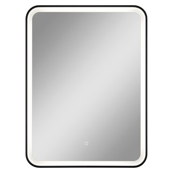 Zrcadlo se senzorem SAT Feel 60x80 cm černá SATZFEEL6080CE SATZFEEL6080CE