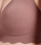 Dámská podprsenka ZERO Microfibre 2.0 Soft bra CACAO hnědá 1141 SLOGGI BROWN