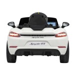 Mamido Elektrické autíčko Porsche Spyder RS 718 MP4 bílé