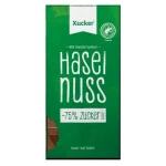 Mléčná čokoláda s lískovými oříšky - Xucker (80 g) (46429-1-80g)