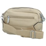 Trendy dámská koženková crossbody Coveri Gloria new, béžová