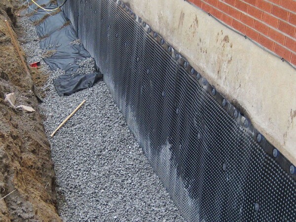 Nopová fólie GXP PLUS g/m², výška nopu mm, m²]