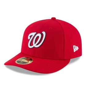 New Era Pánská kšiltovka Washington Nationals MLB Authentic Low Profile 59FIFTY Home Velikost: 7 1/8