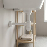 REA - Bidetový sifon HC2 - bílý, nízký MCA-000006