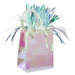 Unique Závaží na balónky bílé třpitivé IRIDESCENT Unique Závaží na balónky bílé třpitivé IRIDESCENT