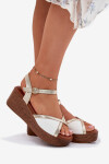 Bota na klínech model 215031 Step in style 38