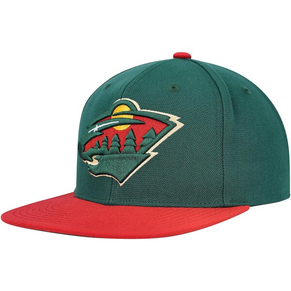 Mitchell & Ness Pánská kšiltovka Minnesota Wild NHL Team 2 Tone 2.0 Snapback Wild