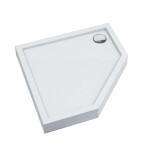 Sprchová vanička pětiúhelník Espera Plus Aqm2698 90x90x12 bílý